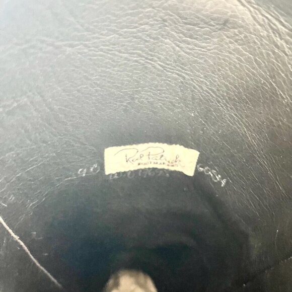 Rod Patrick Womens Cowboy Boots 9 Brown Leather Round Toe Tall Western Cowgirl - Picture 9 of 11